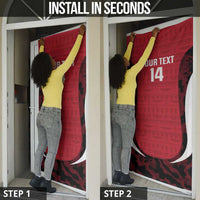 Custom Egypt Football Door Cover 2026 Go Pharaohs Ancient Egyptian Pattern - Wonder Print Shop