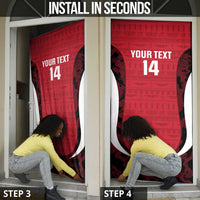 Custom Egypt Football Door Cover 2026 Go Pharaohs Ancient Egyptian Pattern - Wonder Print Shop