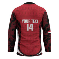 Custom Egypt Football Hockey Jersey 2026 Go Pharaohs Ancient Egyptian Pattern - Wonder Print Shop