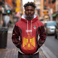 Custom Egypt Football Hoodie 2026 Go Pharaohs Ancient Egyptian Pattern - Wonder Print Shop