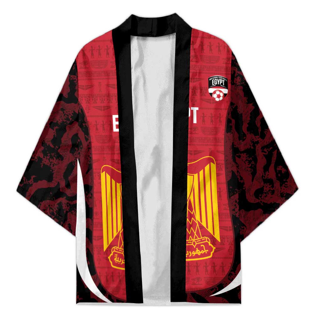 Custom Egypt Football Kimono 2026 Go Pharaohs Ancient Egyptian Pattern - Wonder Print Shop