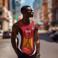 Custom Egypt Football Men Tank Top 2026 Go Pharaohs Ancient Egyptian Pattern - Wonder Print Shop