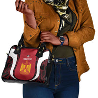 Custom Egypt Football Shoulder Handbag 2026 Go Pharaohs Ancient Egyptian Pattern - Wonder Print Shop