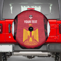 Custom Egypt Football Spare Tire Cover 2026 Go Pharaohs Ancient Egyptian Pattern - Wonder Print Shop