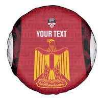 Custom Egypt Football Spare Tire Cover 2026 Go Pharaohs Ancient Egyptian Pattern - Wonder Print Shop