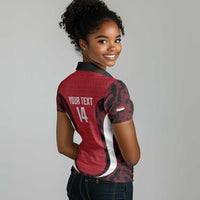 Custom Egypt Football Women Polo Shirt 2026 Go Pharaohs Ancient Egyptian Pattern LT14