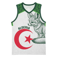 Custom Algeria Football Basketball Jersey 2026 Go Greens Fennec With Islamic Pattern - Wonder Print Shop