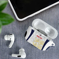 Custom England 2026 Football AirPods Case Go Three Lions Grunge Style - Wonder Print Shop