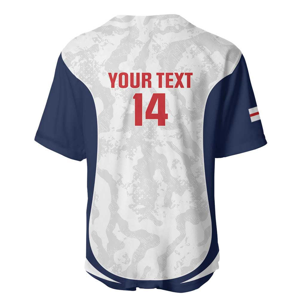 Custom England 2026 Football Baseball Jersey Go Three Lions Grunge Style - Wonder Print Shop