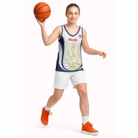 Custom England 2026 Football Basketball Jersey Go Three Lions Grunge Style - Wonder Print Shop
