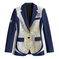 Custom England 2026 Football Blazer Go Three Lions Grunge Style - Wonder Print Shop