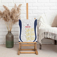 Custom England 2026 Football Canvas Wall Art Go Three Lions Grunge Style - Wonder Print Shop