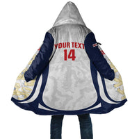Custom England 2026 Football Cloak Go Three Lions Grunge Style - Wonder Print Shop