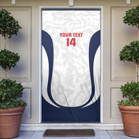 Custom England 2026 Football Door Cover Go Three Lions Grunge Style - Wonder Print Shop