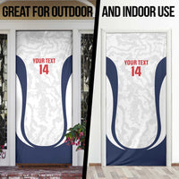 Custom England 2026 Football Door Cover Go Three Lions Grunge Style - Wonder Print Shop