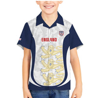Custom England 2026 Football Family Matching Mermaid Dress and Hawaiian Shirt Go Three Lions Grunge Style - Wonder Print Shop