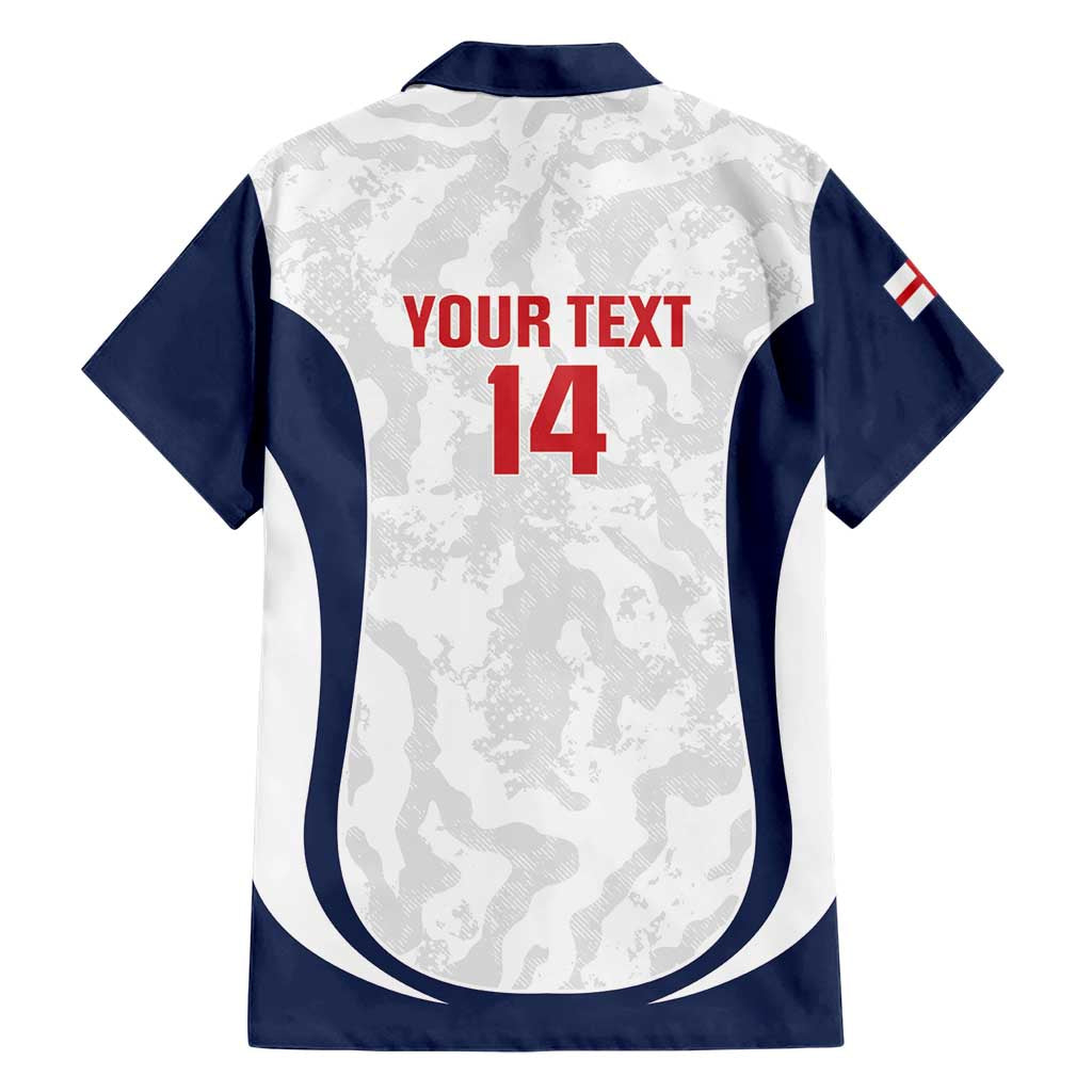 Custom England 2026 Football Family Matching Summer Maxi Dress and Hawaiian Shirt Go Three Lions Grunge Style - Wonder Print Shop