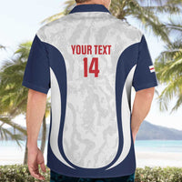 Custom England 2026 Football Hawaiian Shirt Go Three Lions Grunge Style - Wonder Print Shop