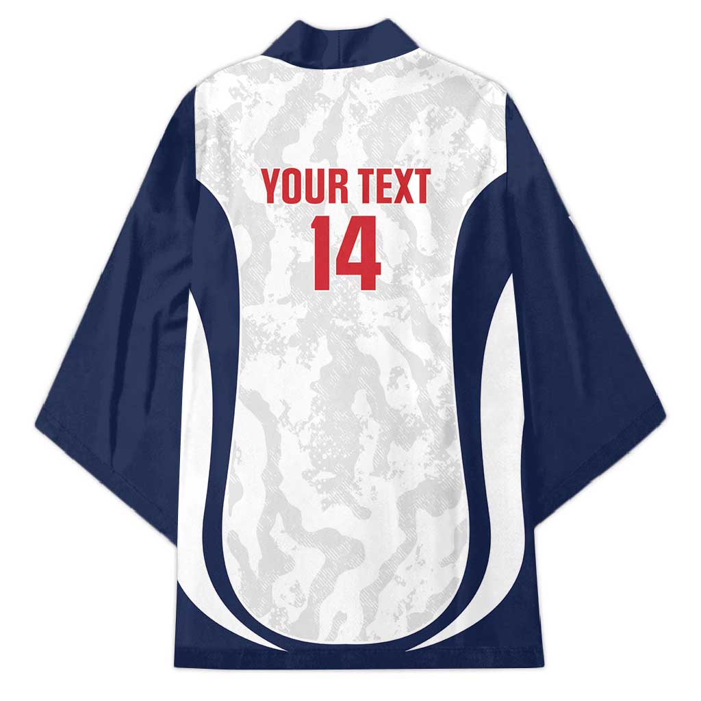 Custom England 2026 Football Kimono Go Three Lions Grunge Style - Wonder Print Shop