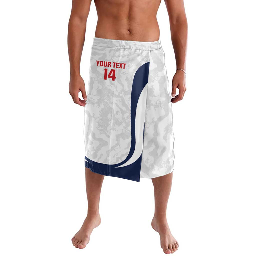 Custom England 2026 Football Lavalava Go Three Lions Grunge Style - Wonder Print Shop