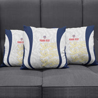 Custom England 2026 Football Pillow Cover Go Three Lions Grunge Style - Wonder Print Shop