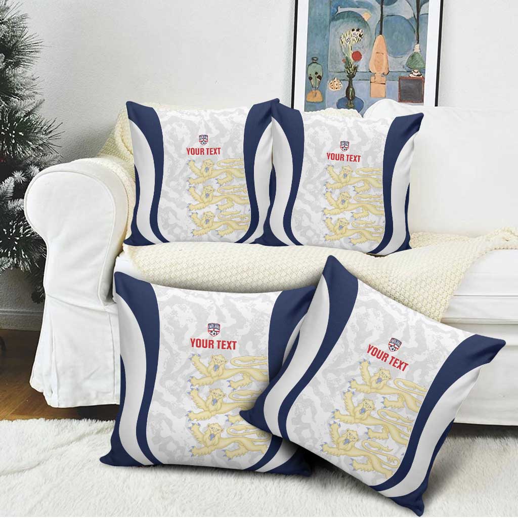 Custom England 2026 Football Pillow Cover Go Three Lions Grunge Style - Wonder Print Shop