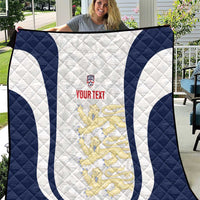 Custom England 2026 Football Quilt Go Three Lions Grunge Style - Wonder Print Shop