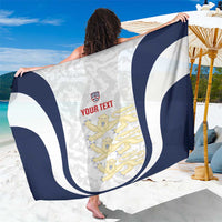 Custom England 2026 Football Sarong Go Three Lions Grunge Style - Wonder Print Shop