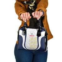 Custom England 2026 Football Shoulder Handbag Go Three Lions Grunge Style - Wonder Print Shop