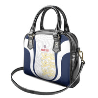 Custom England 2026 Football Shoulder Handbag Go Three Lions Grunge Style - Wonder Print Shop