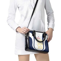 Custom England 2026 Football Shoulder Handbag Go Three Lions Grunge Style - Wonder Print Shop
