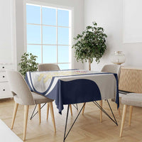 Custom England 2026 Football Tablecloth Go Three Lions Grunge Style - Wonder Print Shop