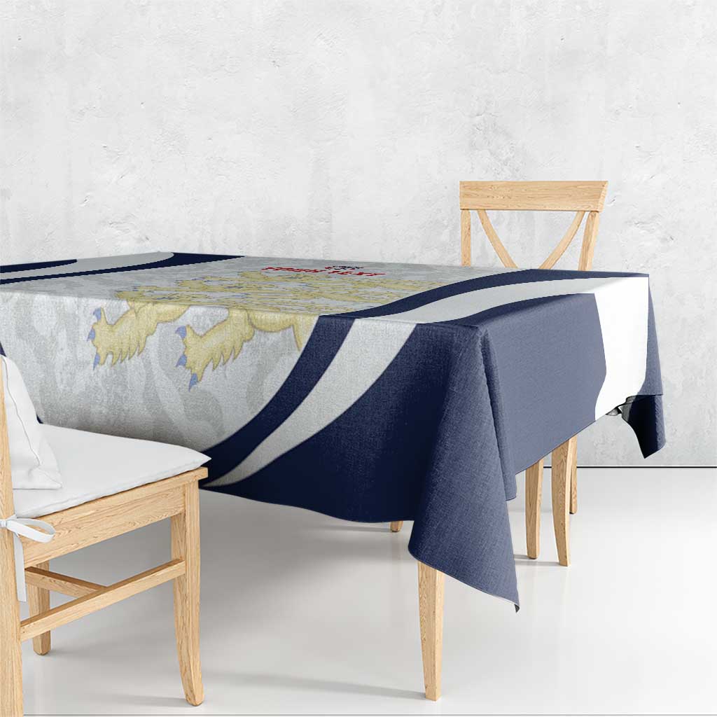Custom England 2026 Football Tablecloth Go Three Lions Grunge Style - Wonder Print Shop