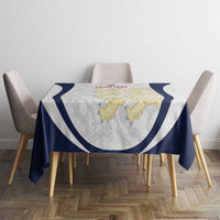 Custom England 2026 Football Tablecloth Go Three Lions Grunge Style - Wonder Print Shop