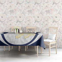 Custom England 2026 Football Tablecloth Go Three Lions Grunge Style - Wonder Print Shop