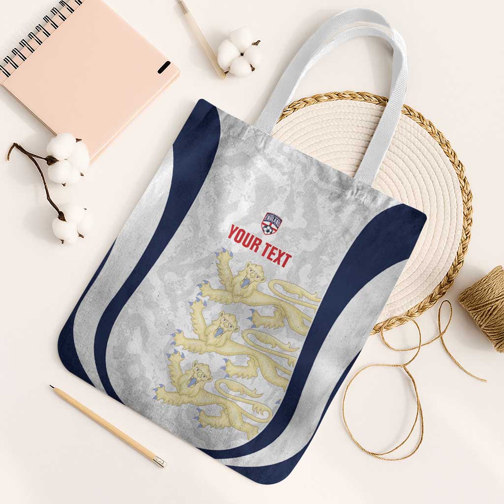 Custom England 2026 Football Tote Bag Go Three Lions Grunge Style - Wonder Print Shop