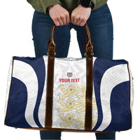 Custom England 2026 Football Travel Bag Go Three Lions Grunge Style - Wonder Print Shop