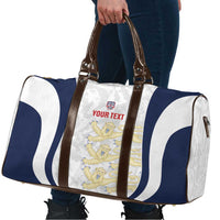 Custom England 2026 Football Travel Bag Go Three Lions Grunge Style - Wonder Print Shop
