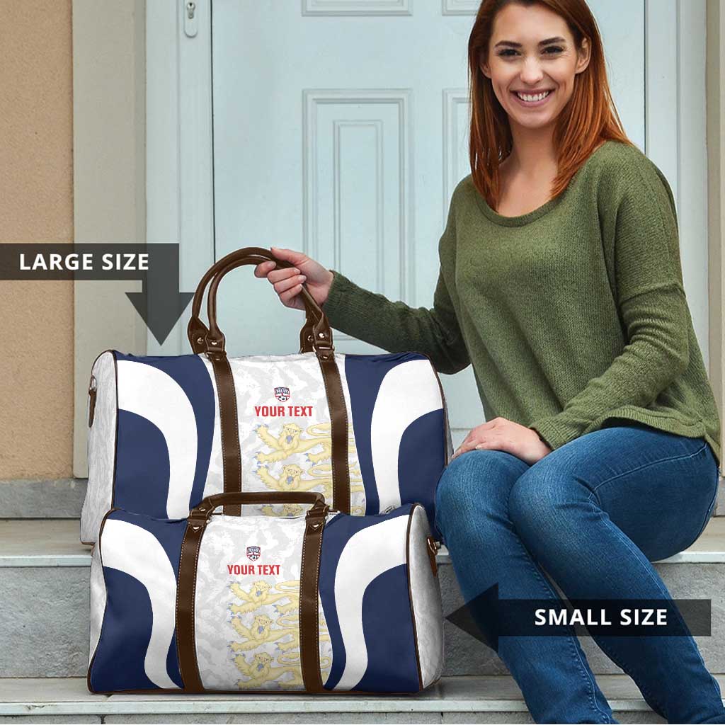 Custom England 2026 Football Travel Bag Go Three Lions Grunge Style - Wonder Print Shop