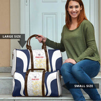 Custom England 2026 Football Travel Bag Go Three Lions Grunge Style - Wonder Print Shop