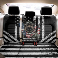 USA National K9 Veterans Day Back Car Seat Cover Honoring Our Furring Heroes
