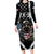 USA National K9 Veterans Day Family Matching Long Sleeve Bodycon Dress and Hawaiian Shirt Honoring Our Furring Heroes
