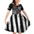 USA National K9 Veterans Day Family Matching Off Shoulder Short Dress and Hawaiian Shirt Honoring Our Furring Heroes