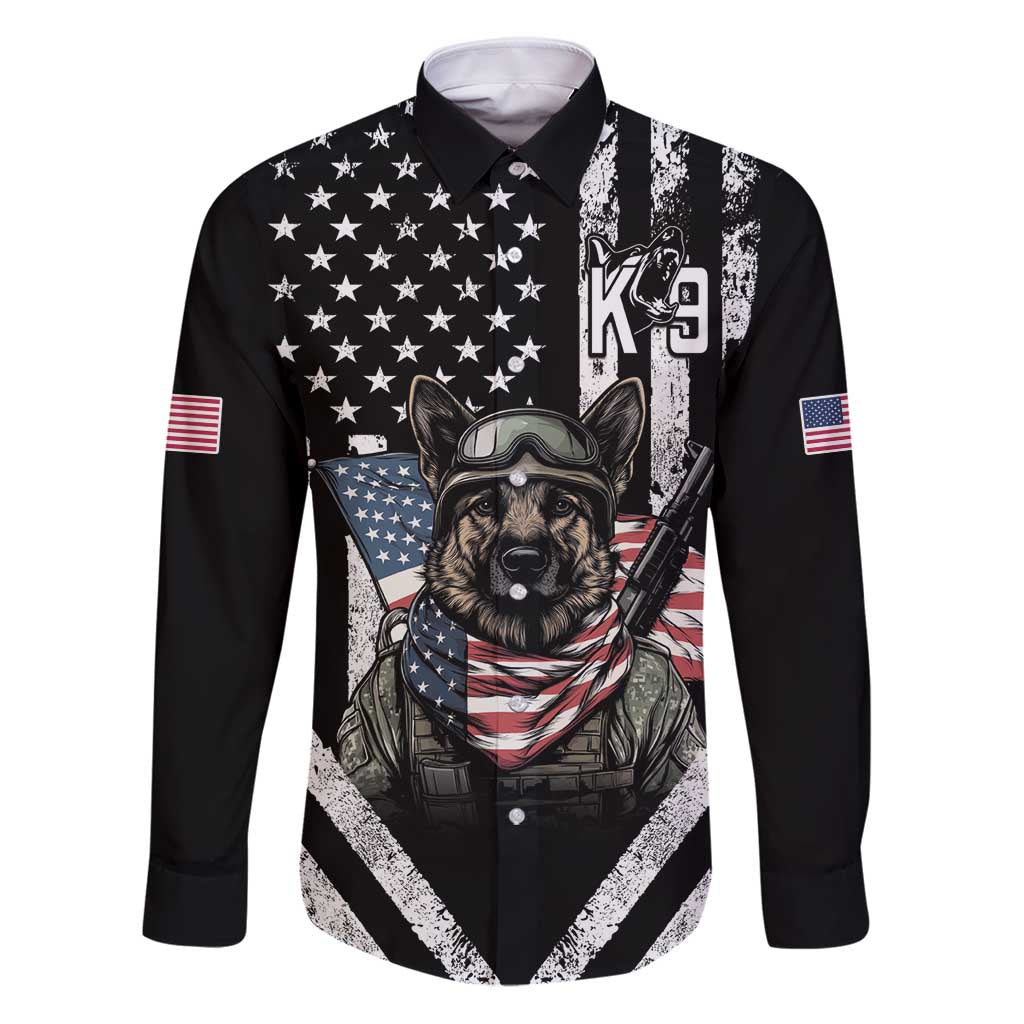 USA National K9 Veterans Day Family Matching Puletasi and Hawaiian Shirt Honoring Our Furring Heroes