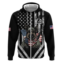 USA National K9 Veterans Day Hoodie Honoring Our Furring Heroes