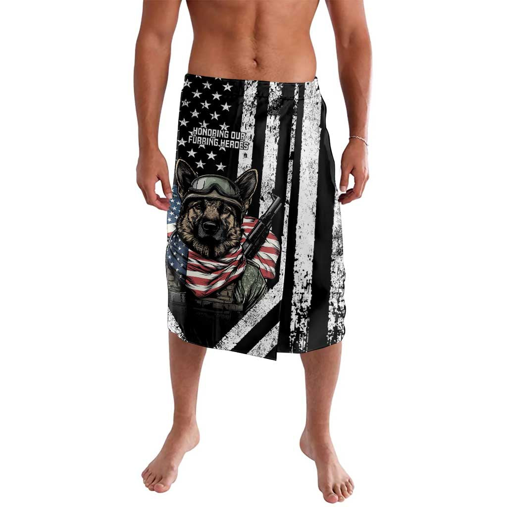 USA National K9 Veterans Day Lavalava Honoring Our Furring Heroes