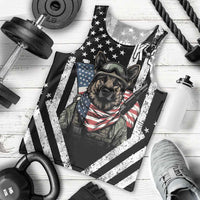 USA National K9 Veterans Day Men Tank Top Honoring Our Furring Heroes