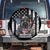 USA National K9 Veterans Day Spare Tire Cover Honoring Our Furring Heroes