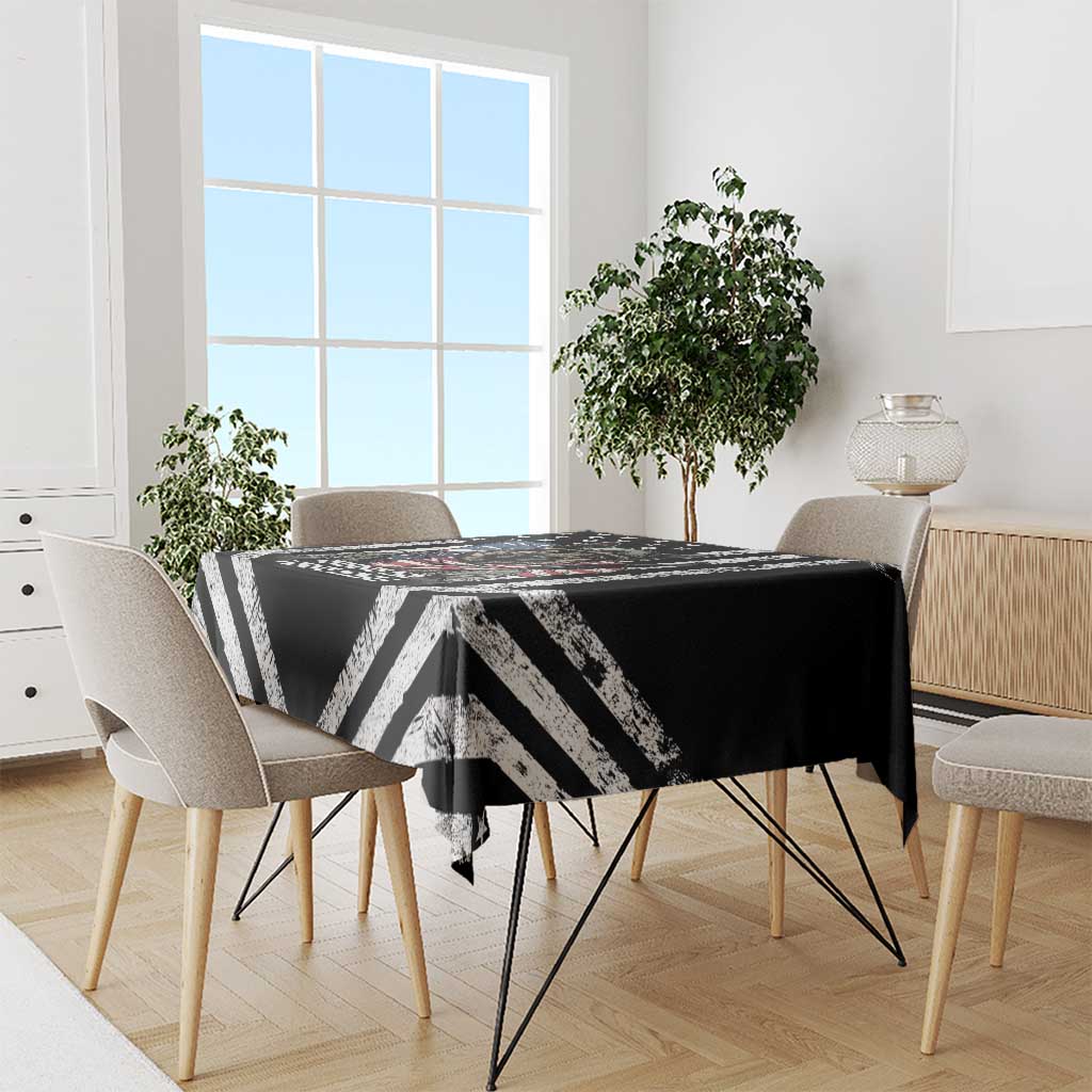 USA National K9 Veterans Day Tablecloth Honoring Our Furring Heroes