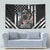 USA National K9 Veterans Day Tapestry Honoring Our Furring Heroes